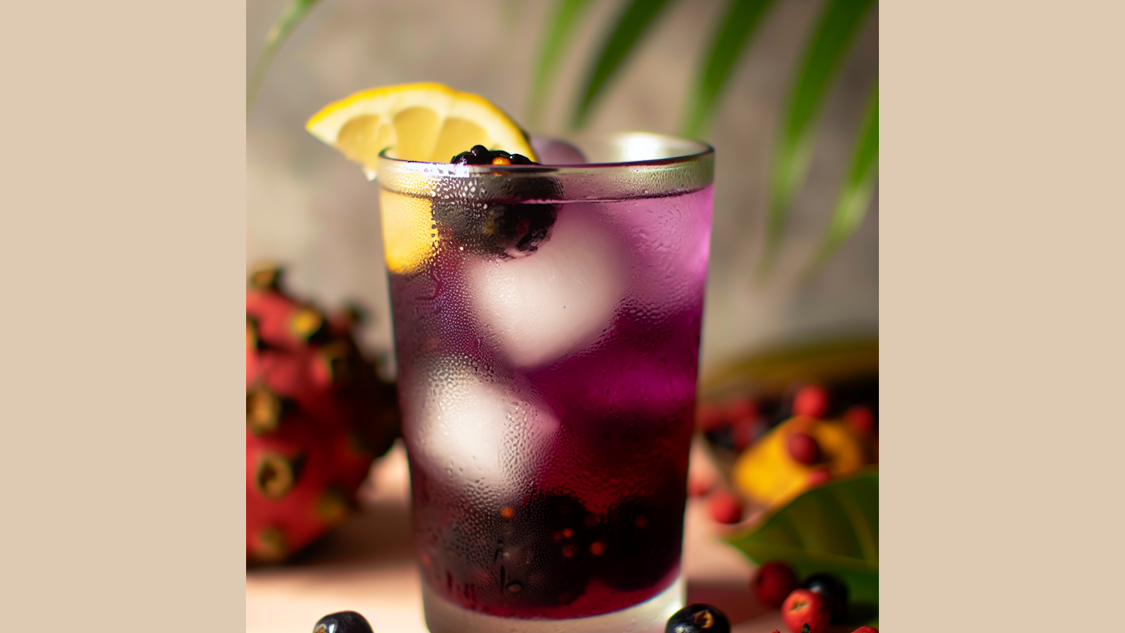 Bebida morada con mora y hielo grande en vaso alto bobabocateacom Bebida morada con mora y hielo grande en vaso alto transparente