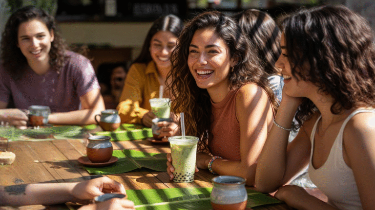 Bebidas tradicionales costarricenses en vasos variados bobabocateacom Vasos con bebidas típicas de Costa Rica en colores variados