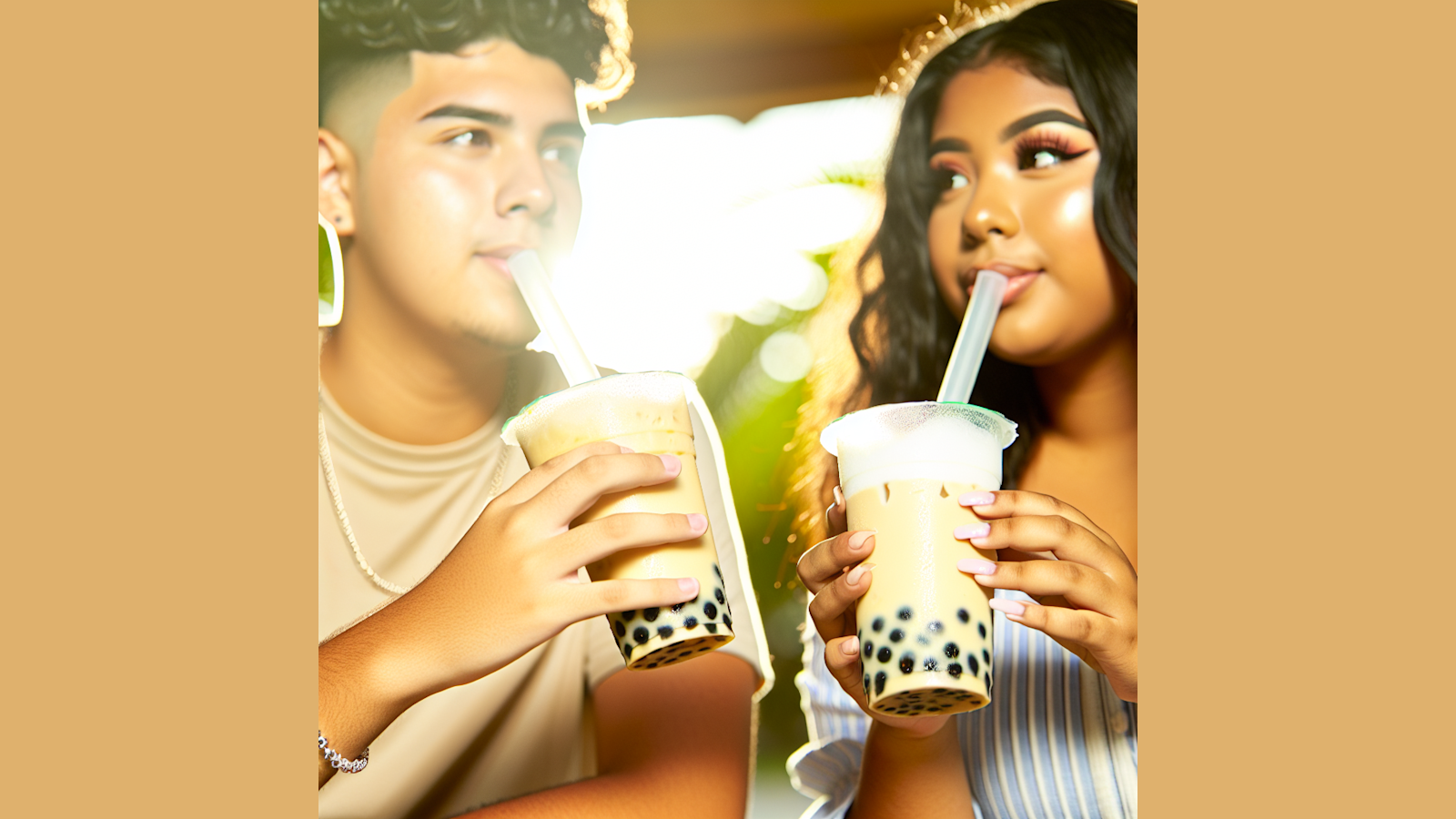 Refresco frío con perlas explosivas coloridas bobabocateacom Vaso con refresco frío y perlas explosivas de colores variados